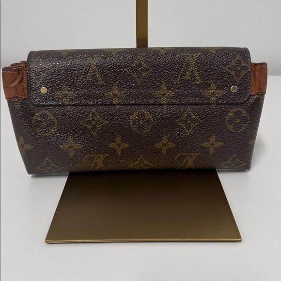 Louis Vuitton Monogram Canvas Elysee Wallet 29862 Brown Leather Authentic - Picture 2 of 9